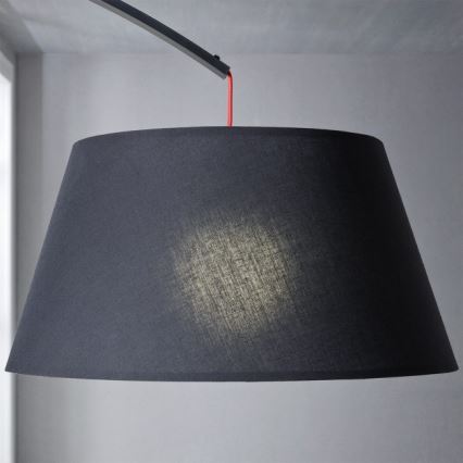 Redo 02-382 - Taklampa SWAP 1xE27/42W/230V grå