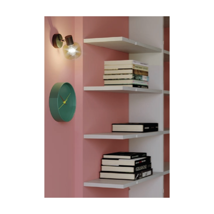 redo 04-483 - Väggspotlight AMBER 1xE14/28W/230V