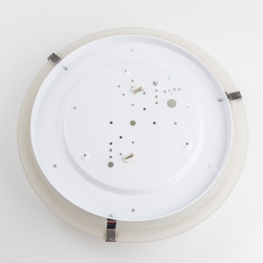 Redo 05-391 - Taklampa VIRGINIA 2xE27/42W/230V Ø 40 cm krämfärgad