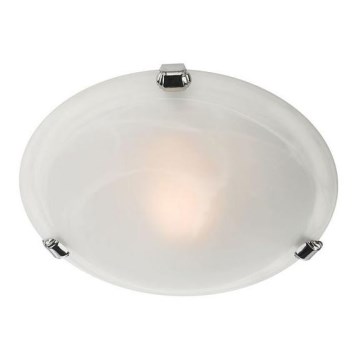Redo 05-677 - Taklampa VIRGINIA 1xE27/42W/230V diameter 25 cm vit