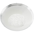 Redo 05-900 - LED taklampa i kristall RA LED/18W/230V diameter 40 cm silver