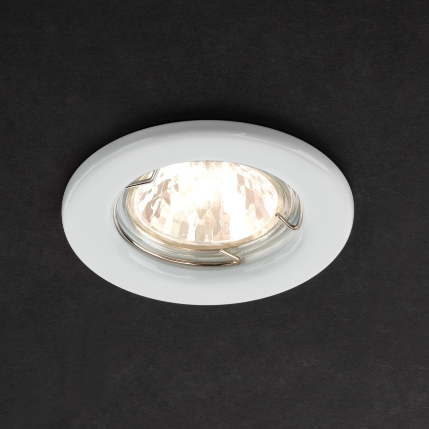 Redo 70307 - Infälld taklampa MT 1xGU5,3/50W/12V vit