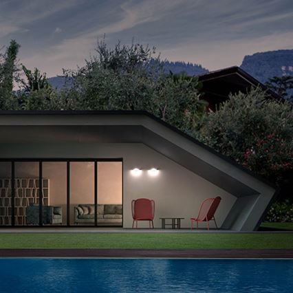 redo 90002 - Utomhus LED Väggbelysning CHALET 1xLED/8W/230V IP54