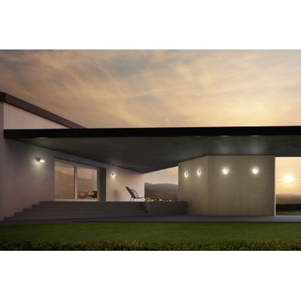 redo 90017 - Utomhus LED Väggbelysning TOKYO LED/12W/230V IP54