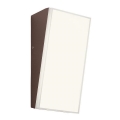 Redo 90021 - LED vägglampa för utomhusbruk TOKYO LED/12W/230V 3000K IP54 brun