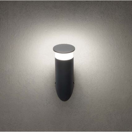 Redo 90073 - LED RGBW utomhusväggarmatur ALGON LED/6W/230V Wi-Fi Tuya IP65 antracit