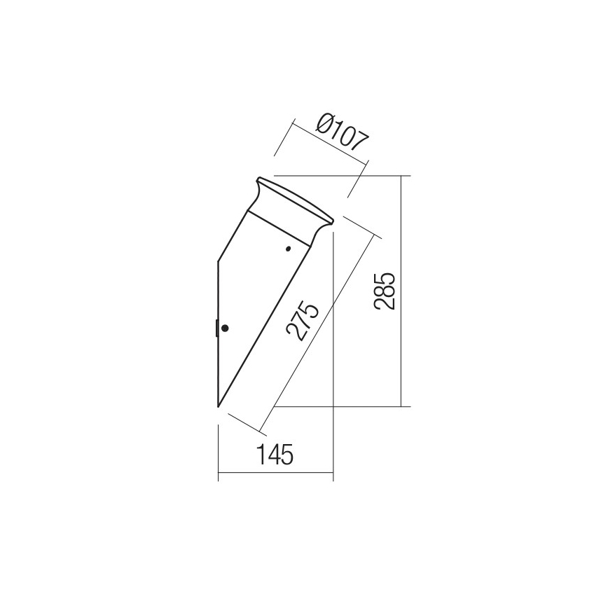 Redo 90073 - LED RGBW utomhusväggarmatur ALGON LED/6W/230V Wi-Fi Tuya IP65 antracit