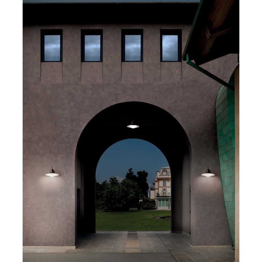 Redo 90093 - ELIO utomhusvägglampa 1xE27/42W/230V IP44