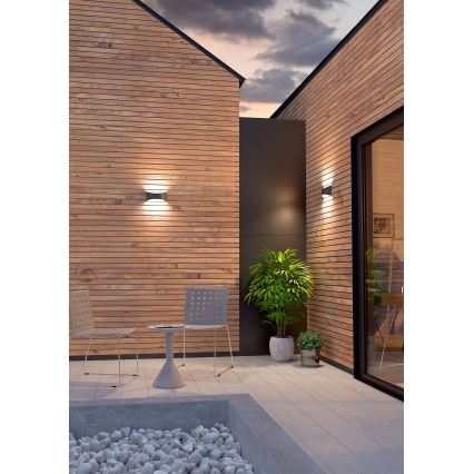 Redo 90126 - LED utomhusvägglampa AXEL LED/7W/230V 3000 IP65 antracit