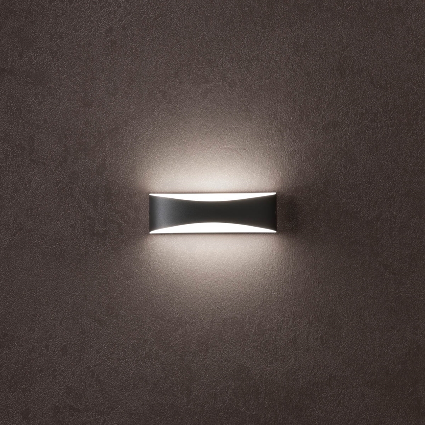 Redo 90126 - LED utomhusvägglampa AXEL LED/7W/230V 3000 IP65 antracit