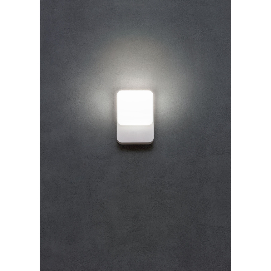 Redo 90127 - LED utomhusvägglampa COLIN LED/9W/230V 3000K IP54 vit