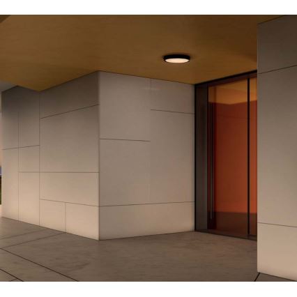 Redo 90156 - LED taklampa för utomhusbruk PONZA LED/18W/230V diameter 30 cm IP65