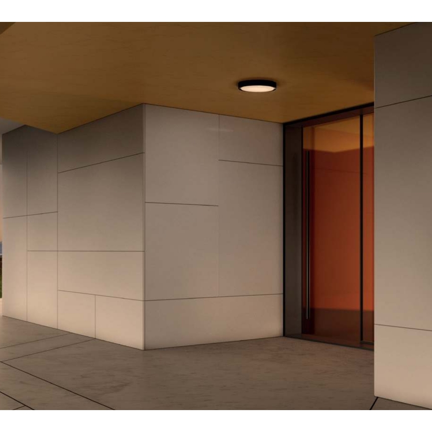 Redo 90156 - LED taklampa för utomhusbruk PONZA LED/18W/230V diameter 30 cm IP65