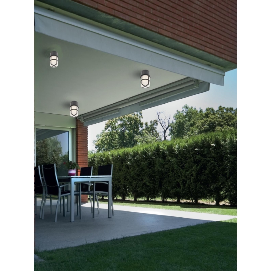 Redo 90195 - Utomhusspot TRITON 1xE27/28W/230V IP54 svart