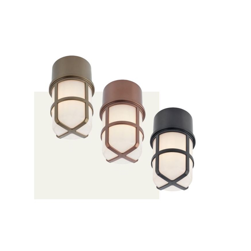 Redo 90195 - Utomhusspot TRITON 1xE27/28W/230V IP54 svart