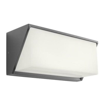 Redo 90238 - LED vägglampa för utomhusbruk SPECTRA LED/16W/230V 3000K IP54 grå