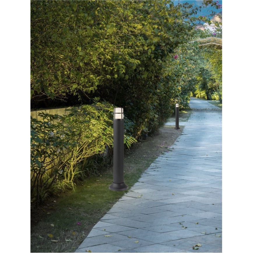 Redo 90246 - Utomhuslampa TRITON 1xE27/28W/230V IP54 svart