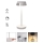 Redo 90306 - LED Dimbart Touchbordslampa ILUNA LED/2,5W/5V 2700-3000K 3000 mAh IP65 vit