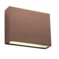 Redo 90377 - LED vägglampa för utomhusbruk KAMAL LED/4,4W/230V 3000K IP54 brun