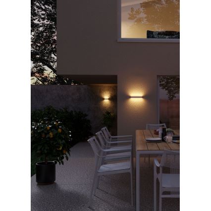 Redo 90402 - LED vägglampa för utomhusbruk DASH LED/9W/230V 4000K IP65 antracit