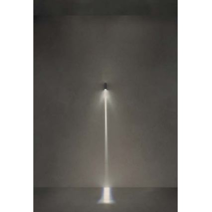 Redo 90416 - LED vägglampa för utomhusbruk ACE LED/3,36W/230V 4000K IP54 grå