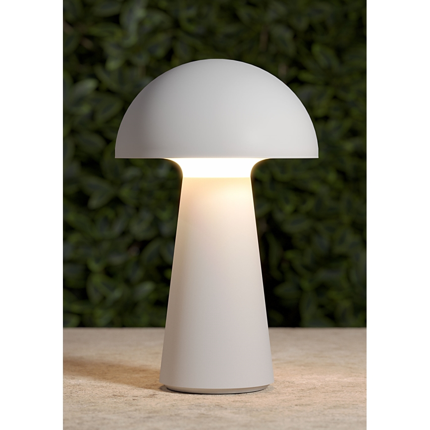 Redo 90438 - LED-dimmbar beröringsstyrd utomhuslampa KIRA LED/4,7W/230V 2200 mAh IP44 vit