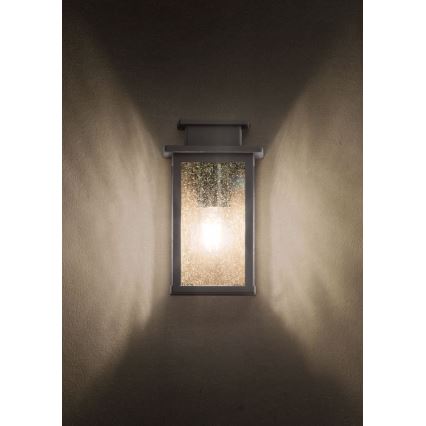 Redo 90460 - Vägglampa för utomhusbruk YARD 1xE27/42W/230V IP44 antracit