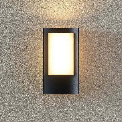 Redo 90483 - LED vägglampa för utomhusbruk WARP LED/8W/230V 3000K IP44 antracit