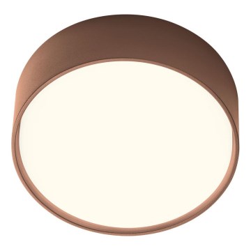 Redo 90496 - LED taklampa för utomhusbruk URANIA LED/10W/230V diameter 16 cm 3000K IP65 brun