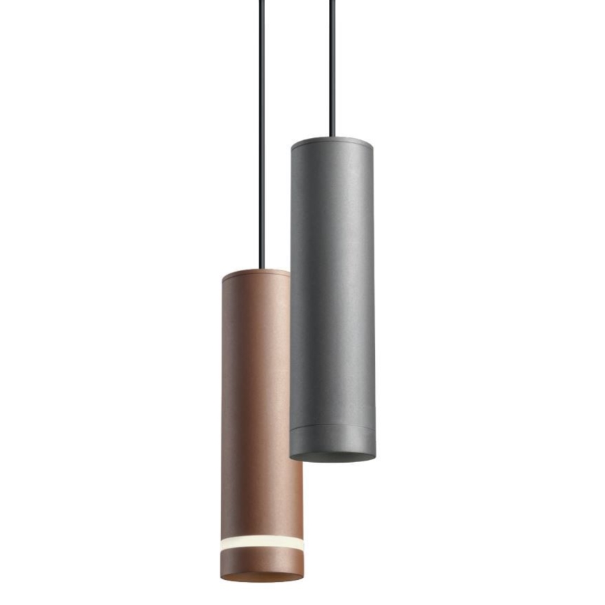 Redo 90515 - LED pendellampa för utomhusbruk KLOU LED/9W/230V IP54 brun