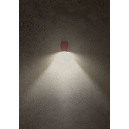 Redo 90528 - LED utomhusvägglampa BRIO LED/6W/230V 3000K IP54 brun