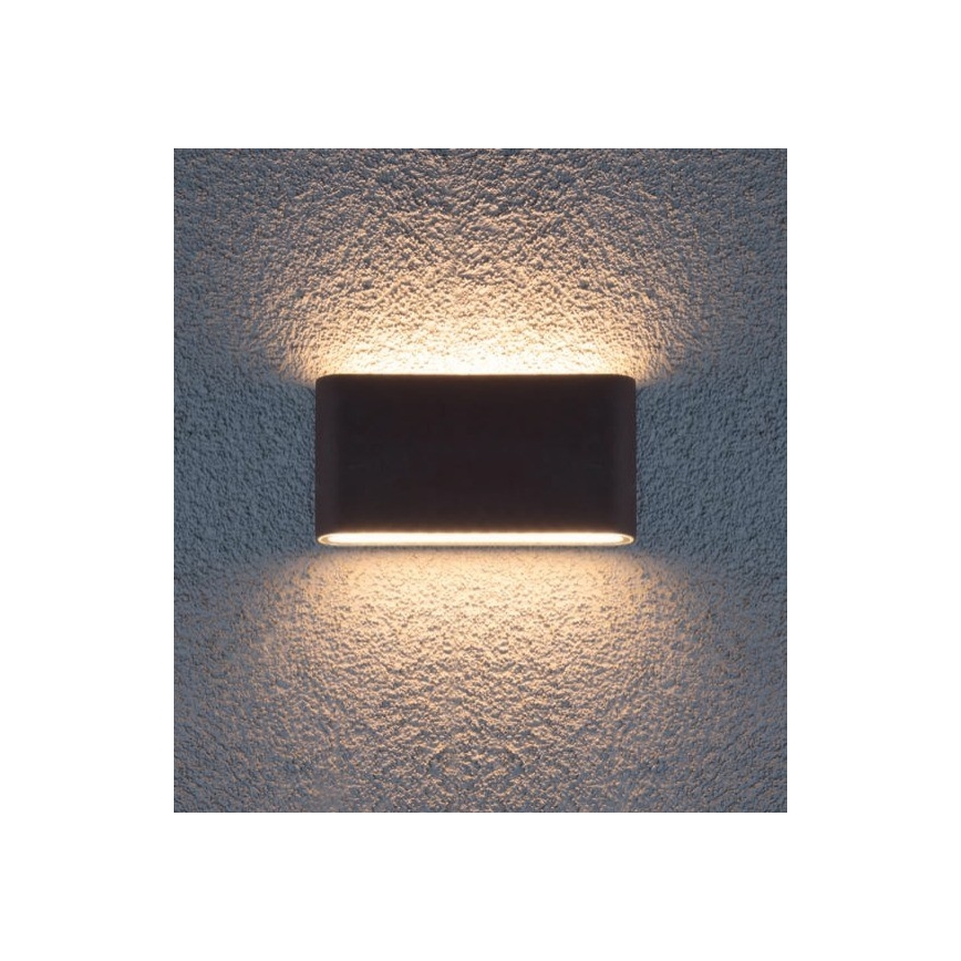 Redo 9054 - LED vägglampa för utomhusbruk POCKET LED/13W/230V IP54 antracit