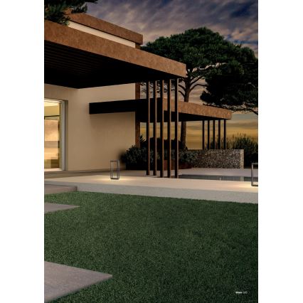 Redo 90580 - LED utomhuslampa WAKE LED/8W/230V 3000K 20 cm IP65 antracit