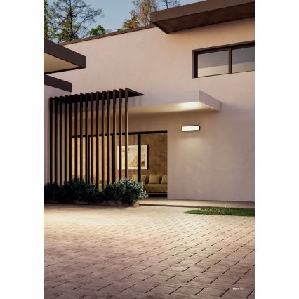 Redo 90678 - LED utomhusväggarmatur MAKO LED/65W/230V 3000K IP65 antracit