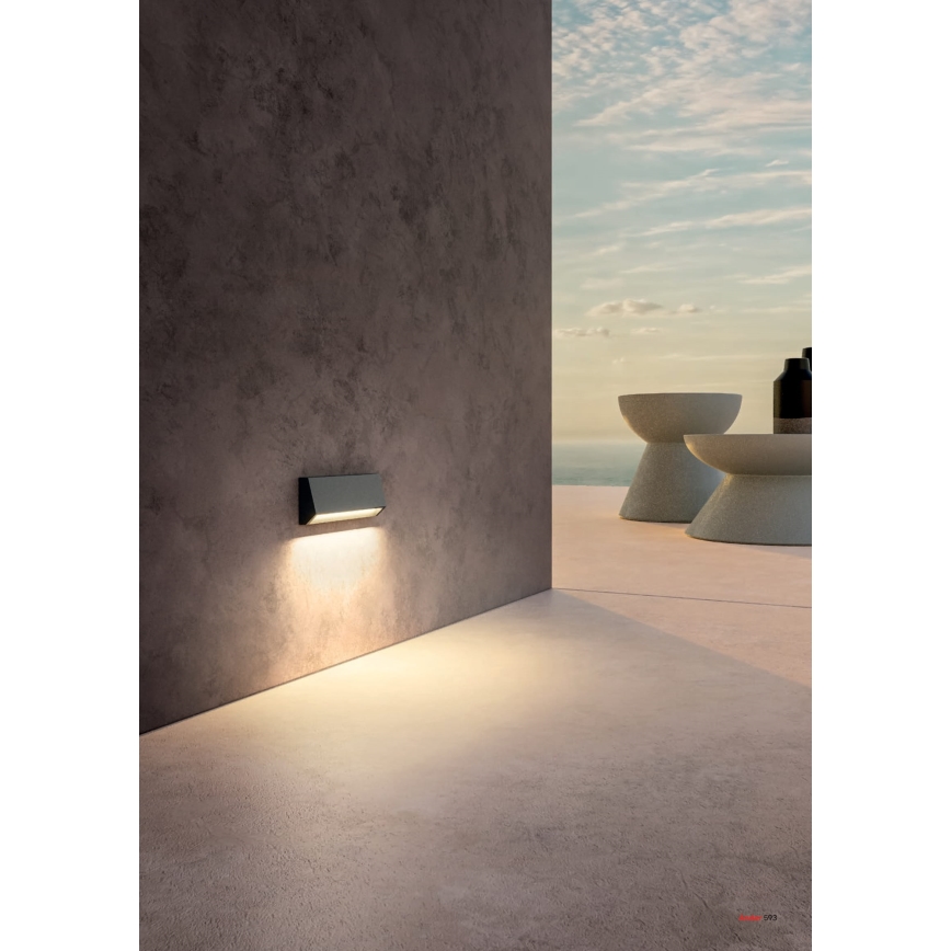 Redo 90679 - Utomhusorienteringsarmatur ANDER LED/3W/230V 3000K IP65 antracit