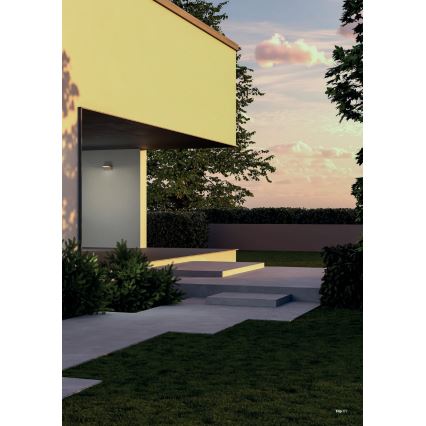 Redo 90716 - LED utomhus väggarmatur FLIP LED/40W/230V 3000/4000/5000K CRI 90 IP54 brun