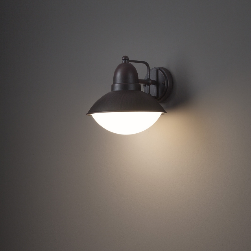 redo 9095 - Utomhus Väggbelysning DANUBIA 1xE27/42W/230V IP44