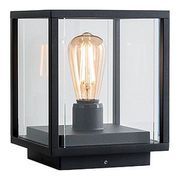 Redo 9109 - Utomhuslampa VITRA 1xE27/15W/230V IP54 svart