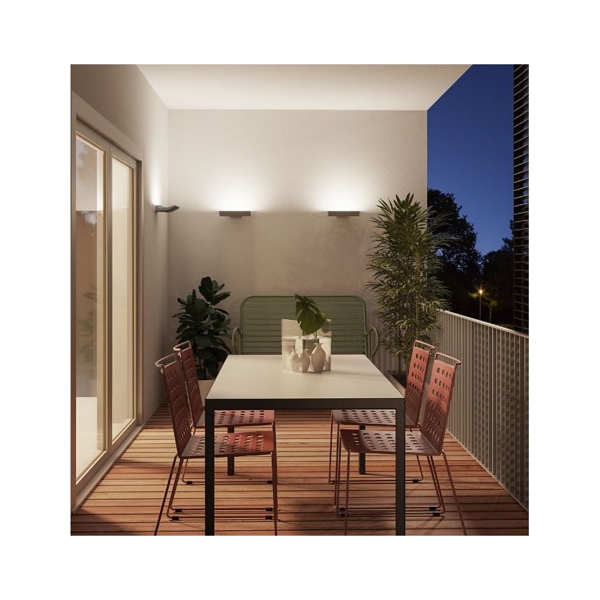 Redo 9112 - LED vägglampa för utomhusbruk VELA LED/24W/230V IP54