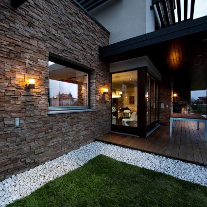 redo 9326 - Väggbelysning EXTER 1xE27/42W/230V IP54