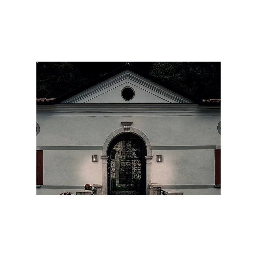 Redo 9577 - Vägglampa för utomhusbruk VISIR 1xE27/42W/230V IP23