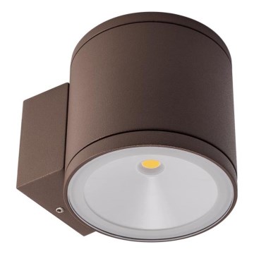 Redo 9596 - LED utomhusvägglampa ETA LED/6W/230V 3000K IP54 brun