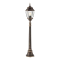 Redo 9608 - Utomhuslampa SEVILLA 1xE27/42W/230V IP44 guld/patina