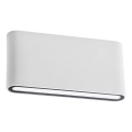 Redo 9622 - LED utomhusväggarmatur KLIPPE LED/13W/230V 3000K IP54 vit