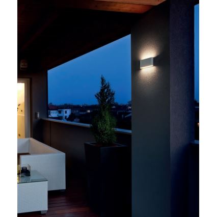 Redo 9623 - LED vägglampa för utomhusbruk POCKET 2xLED/6W/230V IP54 antracit