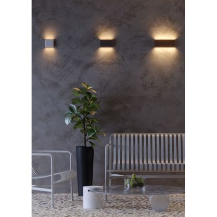 Redo 9623 - LED vägglampa för utomhusbruk POCKET 2xLED/6W/230V IP54 antracit