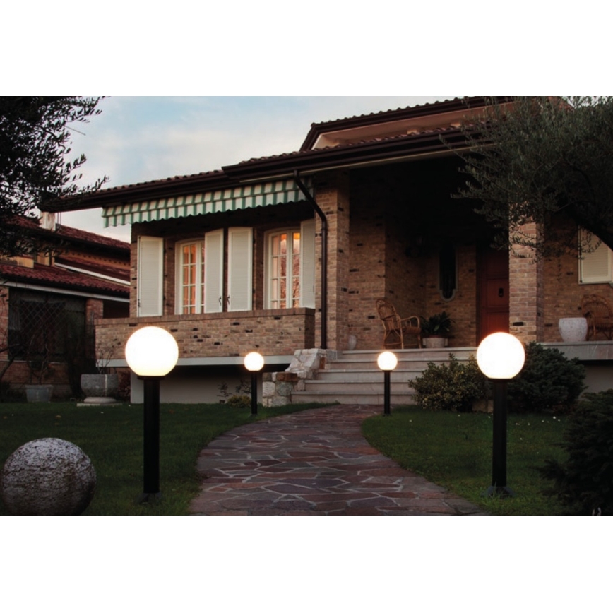 Redo 9780 - Utomhuslampa SFERA 1xE27/42W/230V IP44 25x75 cm vit