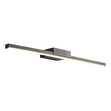 Redo01-3270 - Badrumsspegel med LED-belysning ASTON LED/12W/230V 60 cm CRI 90 IP44 svart