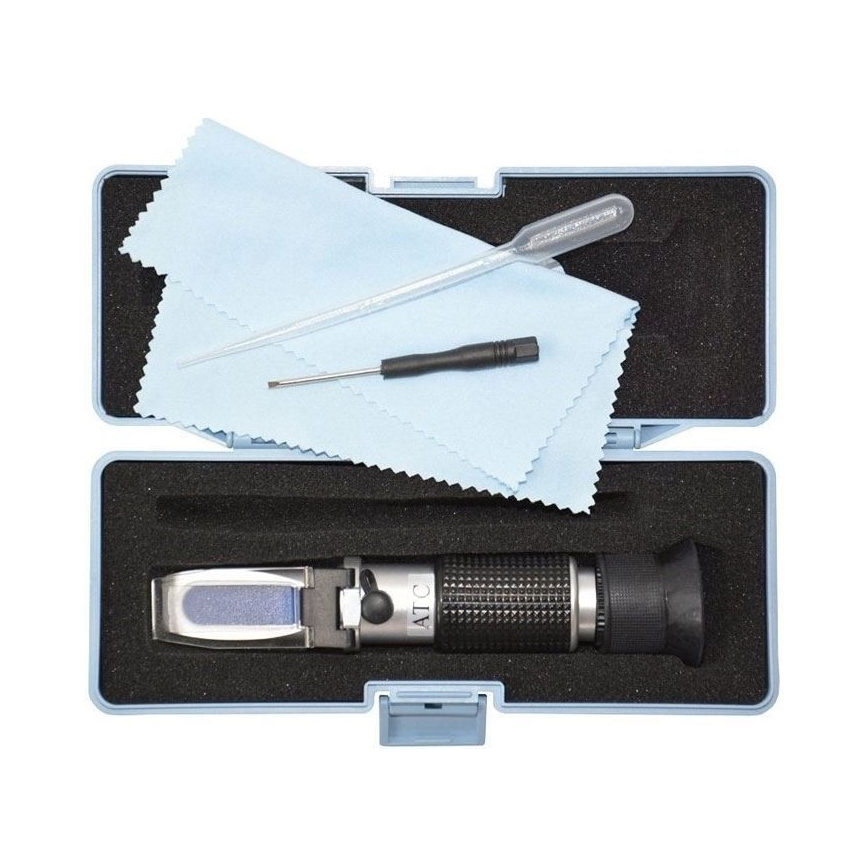 Refraktometer för mätning av sockerhalt ATC 0-32%