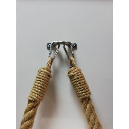 Rep toalettpappershållare BORU 22x14 cm brun